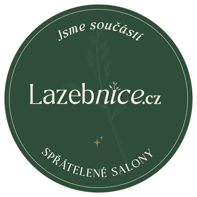 Pečeť: Jsme součástí Lazebnice.cz, spřátelené salony